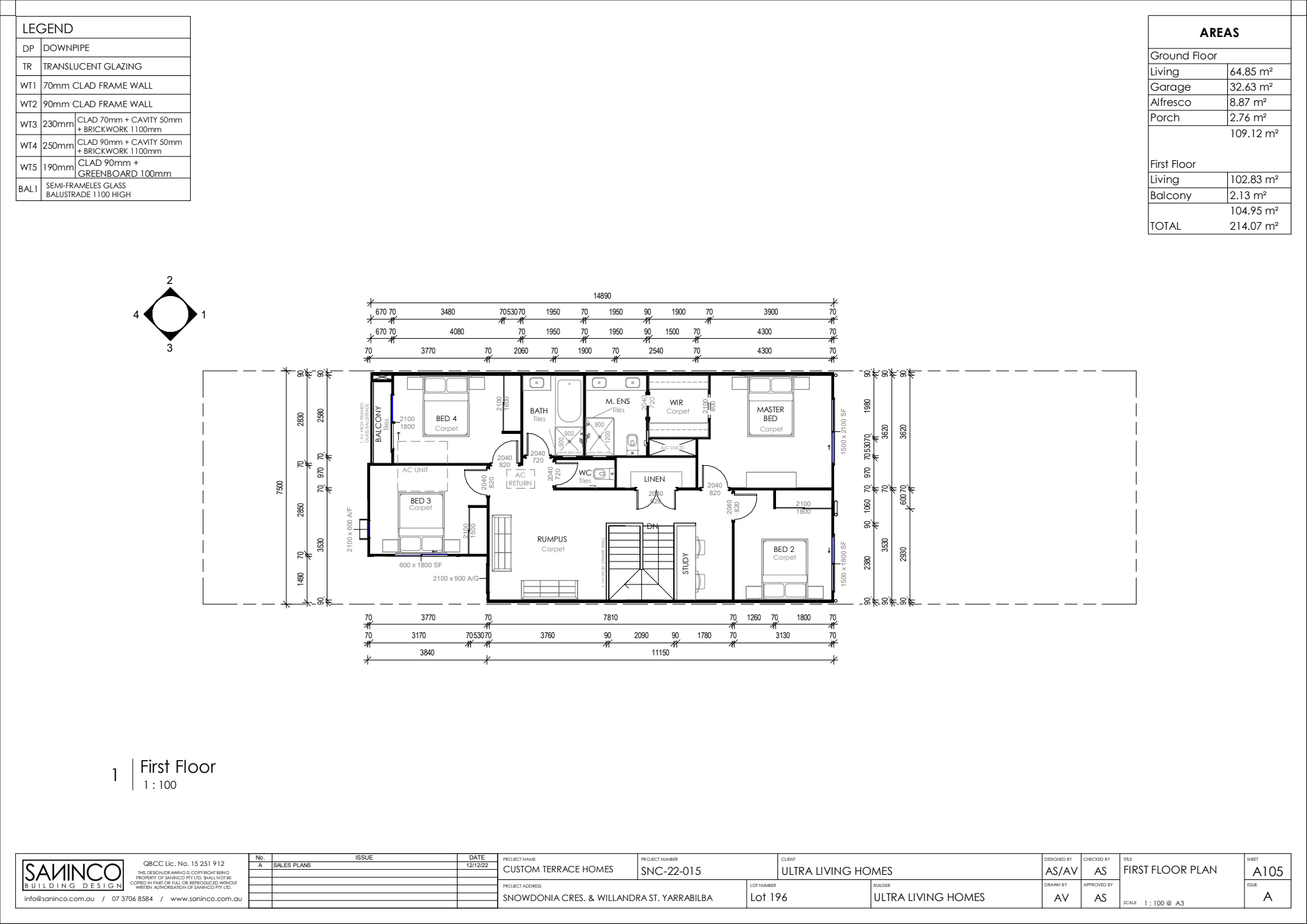 Lot 198 Snowdonia Cres & Willandra St. Yarrabilba, YARRABILBA, QLD 4207