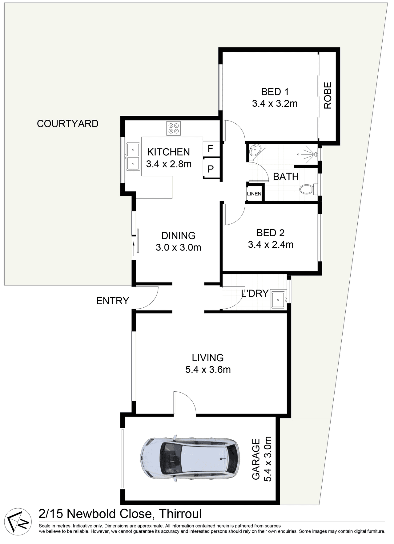 2/15 Newbold Close, THIRROUL, NSW 2515