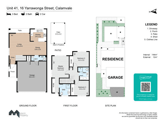 41/16 Yarrawonga St, CALAMVALE, QLD 4116