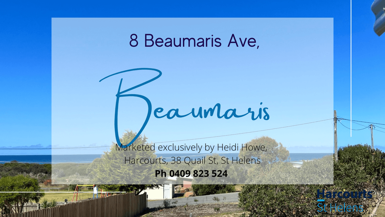 8 Beaumaris Avenue, BEAUMARIS, TAS 7215