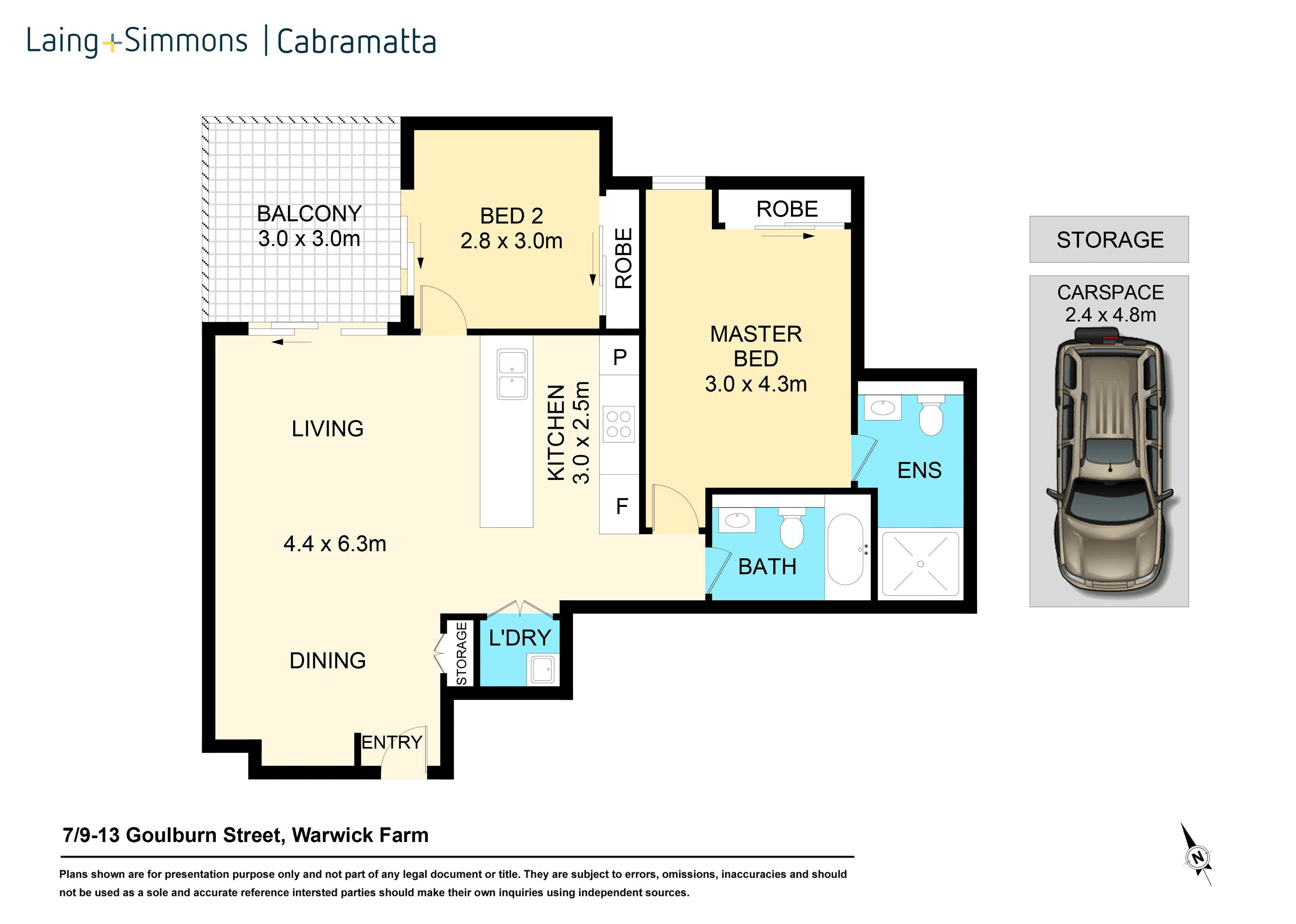 7/9 Goulburn Street, Warwick Farm, NSW 2170