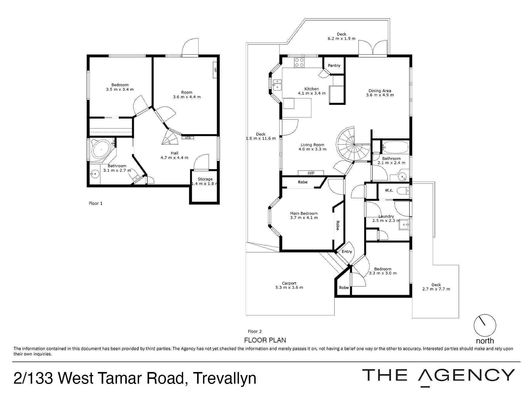 2/133 West Tamar Road, Trevallyn, TAS 7250