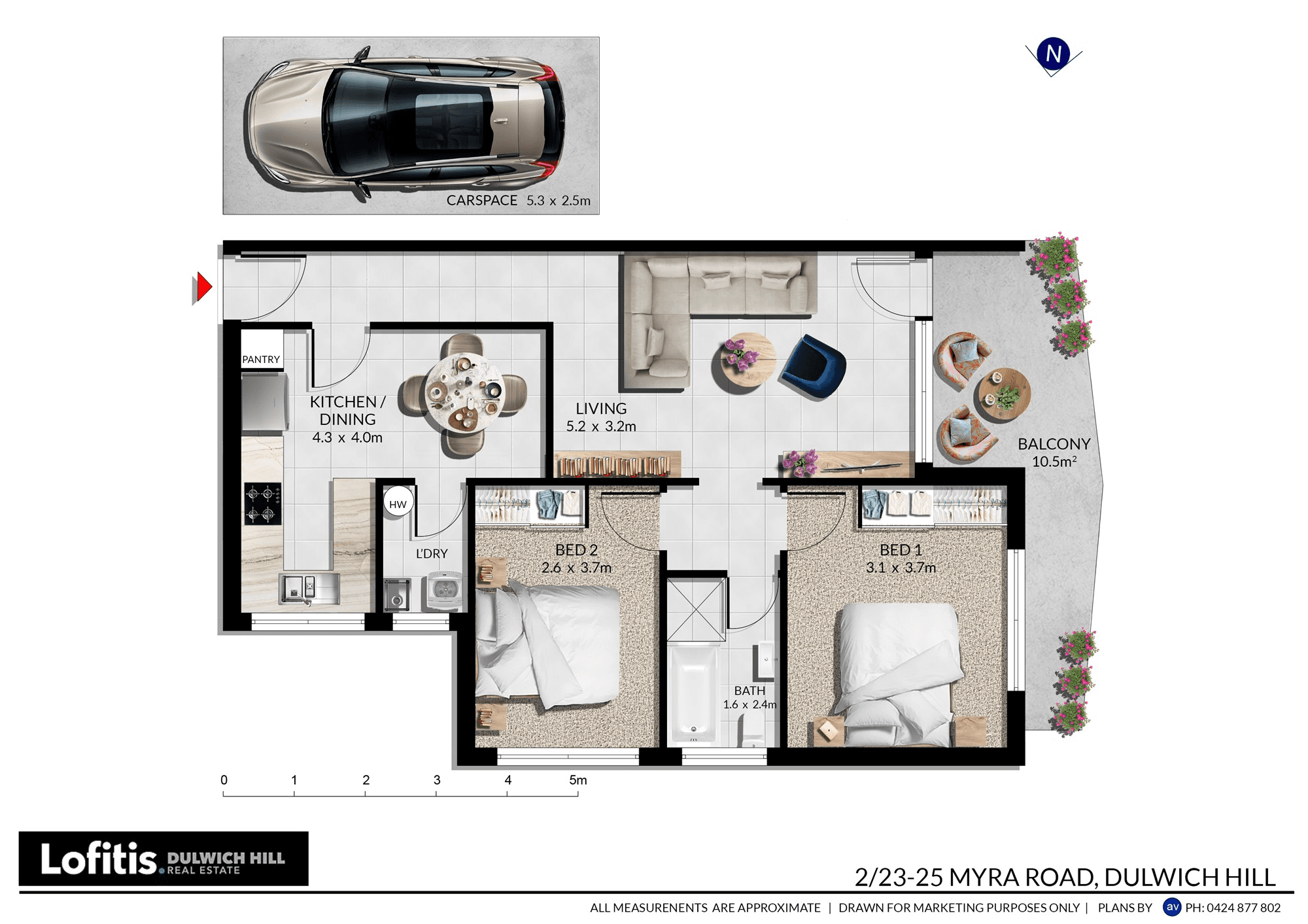 2/23-25 Myra Road, DULWICH HILL, NSW 2203