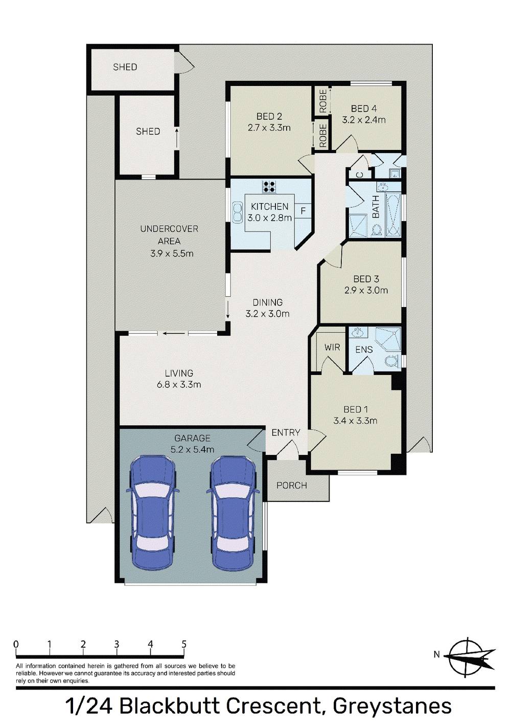 1/24 Blackbutt Crescent, GREYSTANES, NSW 2145