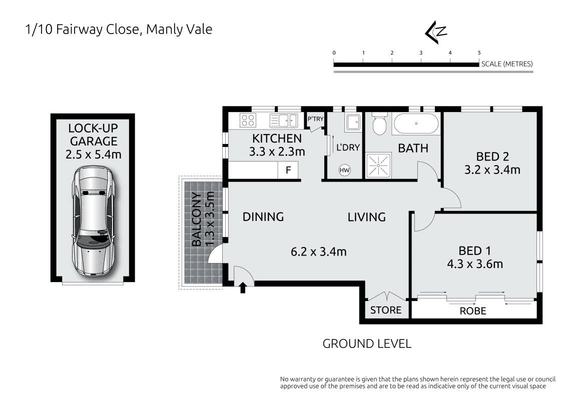 1/10 Fairway Close, Manly Vale, NSW 2093