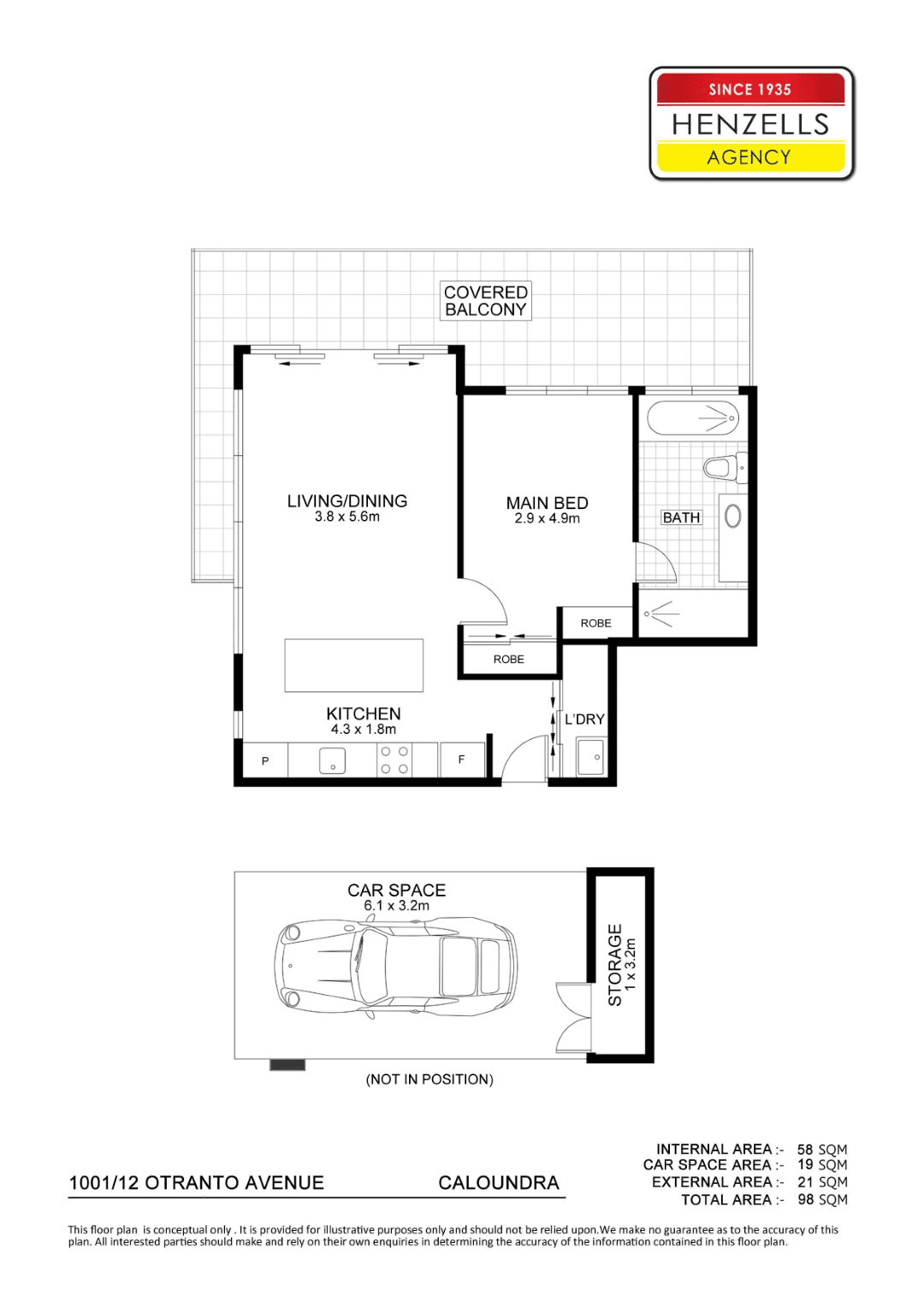 1001/12 Otranto Avenue, CALOUNDRA, QLD 4551