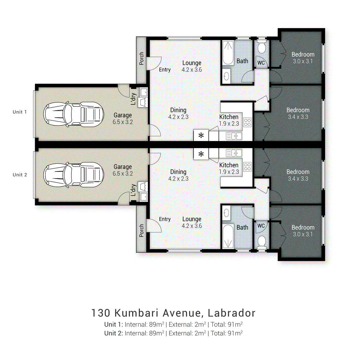 1/130 Kumbari Avenue, LABRADOR, QLD 4215