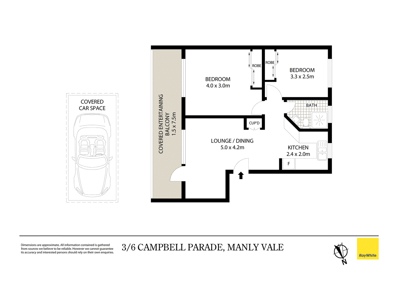 3/6 Campbell Parade, MANLY VALE, NSW 2093