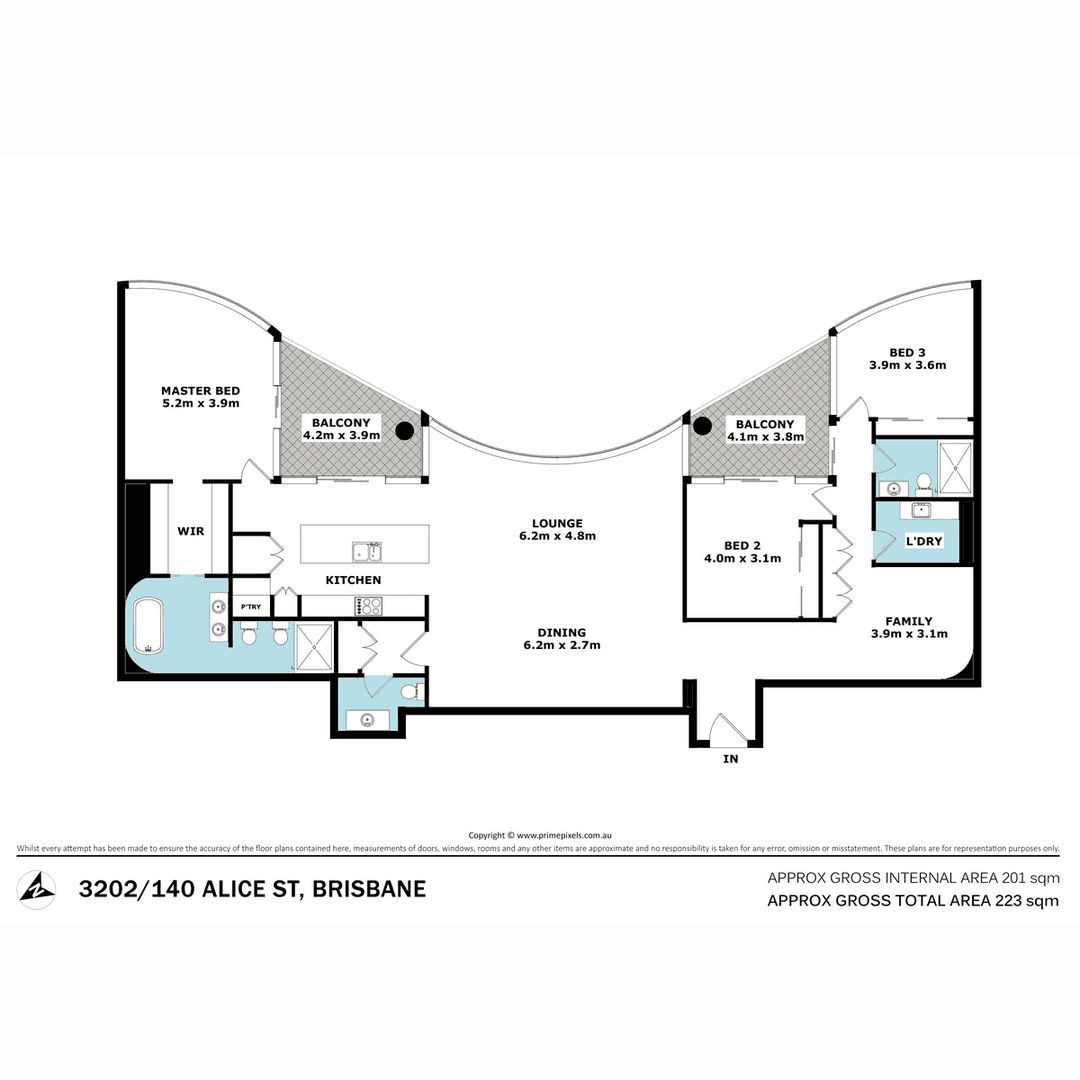 3202/140 Alice Street, BRISBANE CITY, QLD 4000