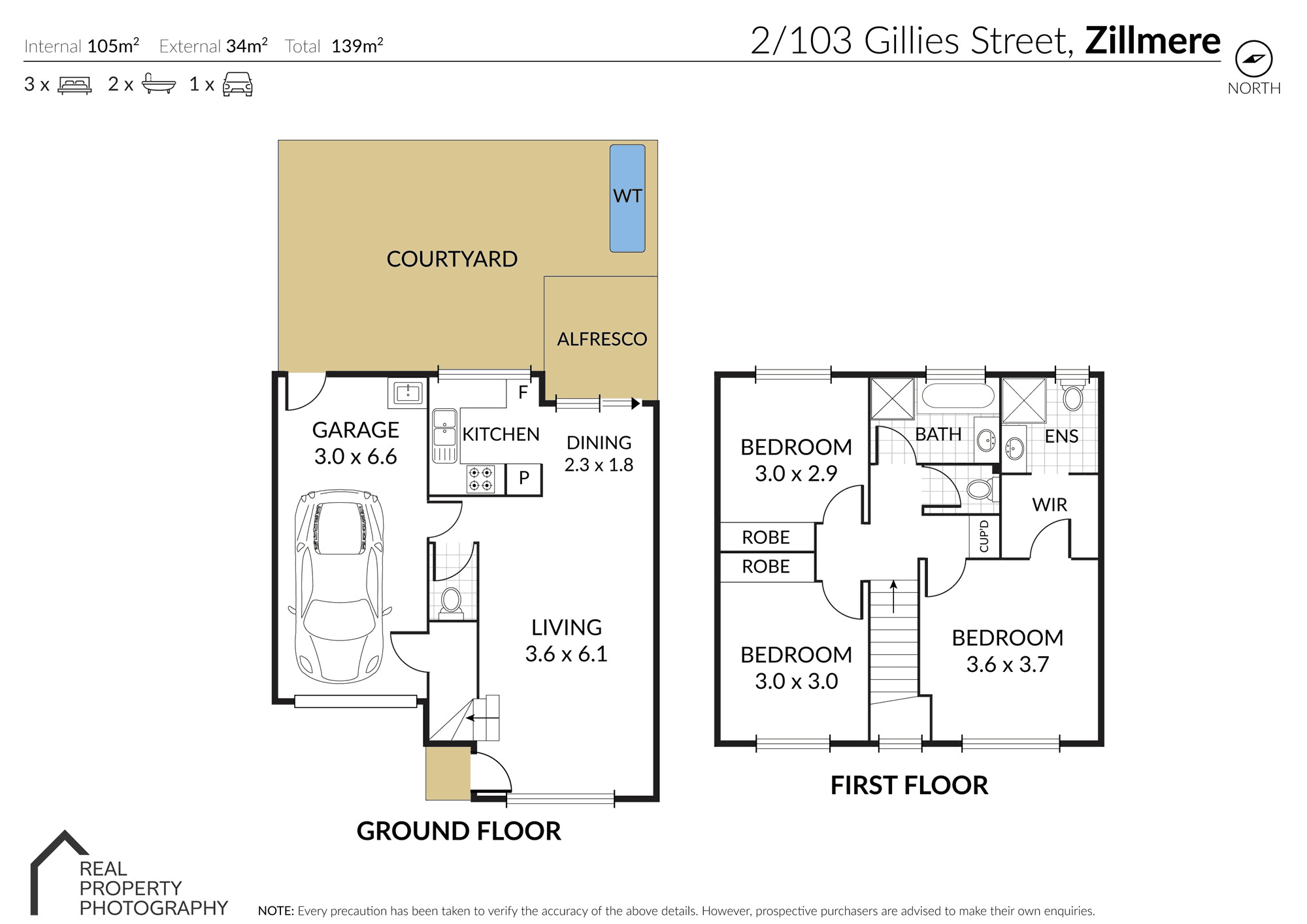 2/103 Gillies Street, ZILLMERE, QLD 4034