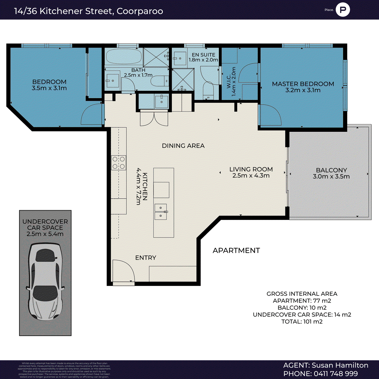 14/36 Kitchener Street, Coorparoo, QLD 4151