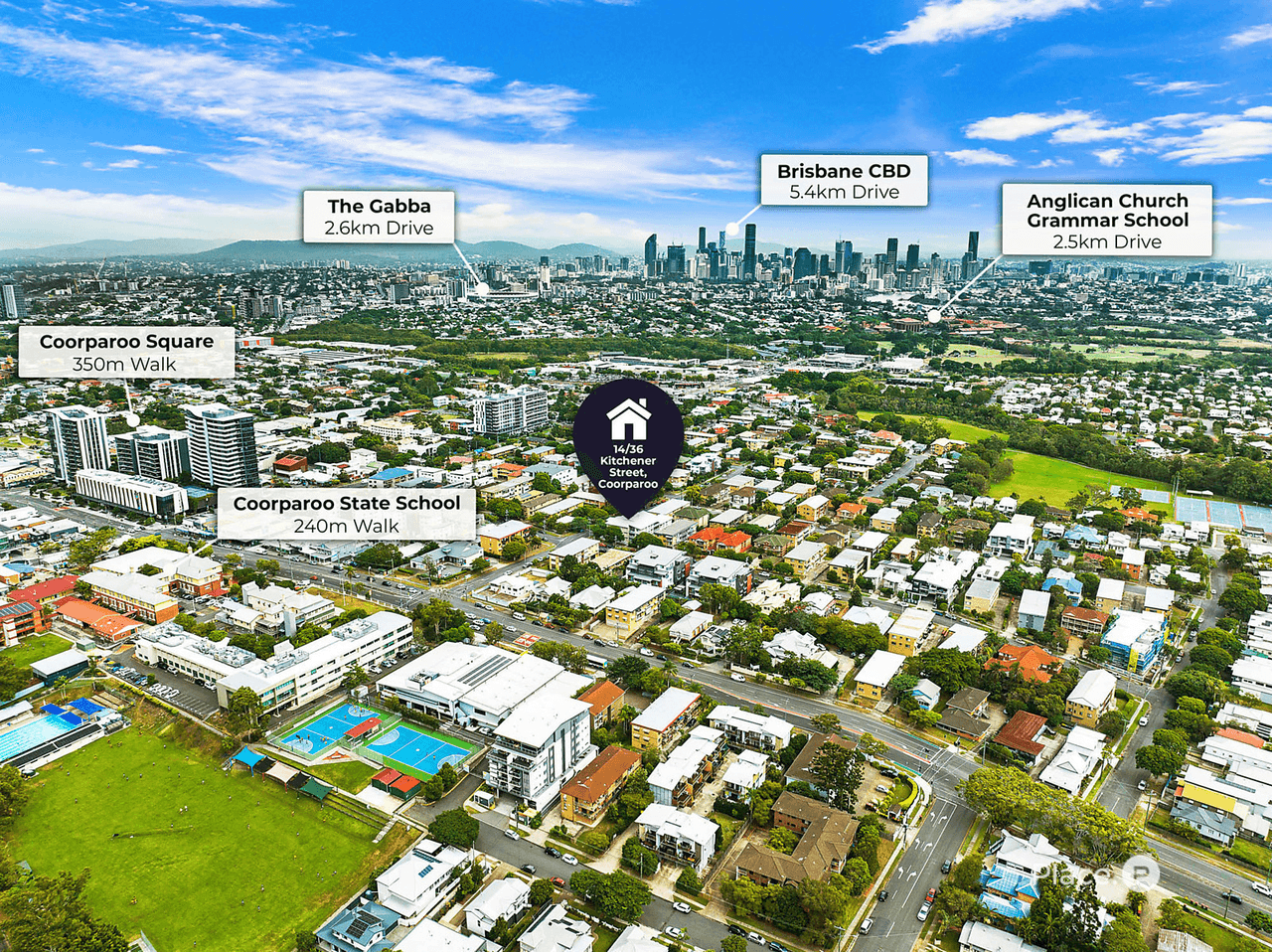 14/36 Kitchener Street, Coorparoo, QLD 4151