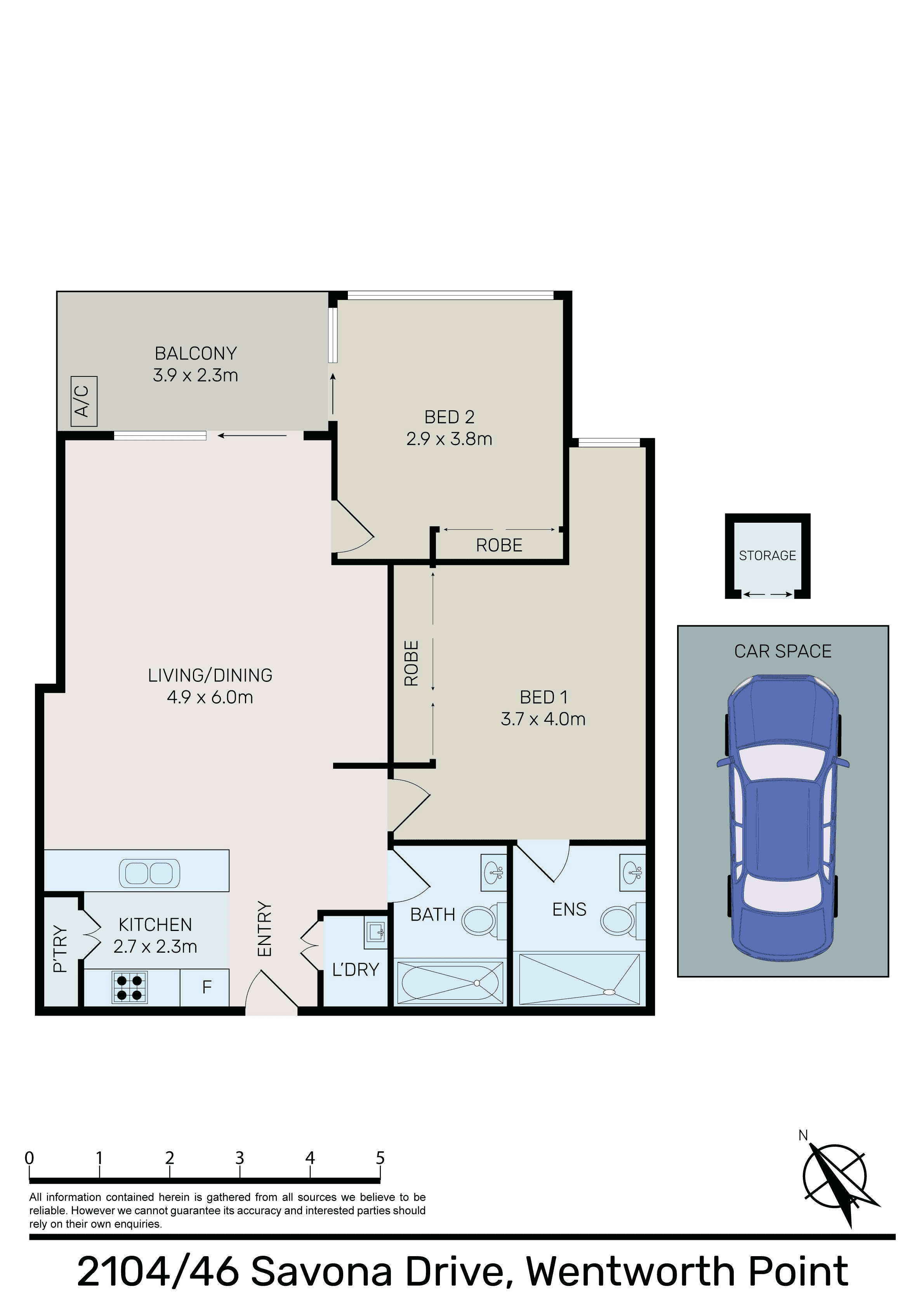 2104/46 Savona Drive, Wentworth Point, NSW 2127