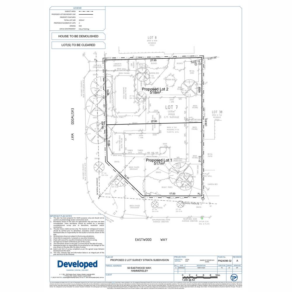 Proposed lot 2 / 50 Eastwood Way, Hamersley, WA 6022