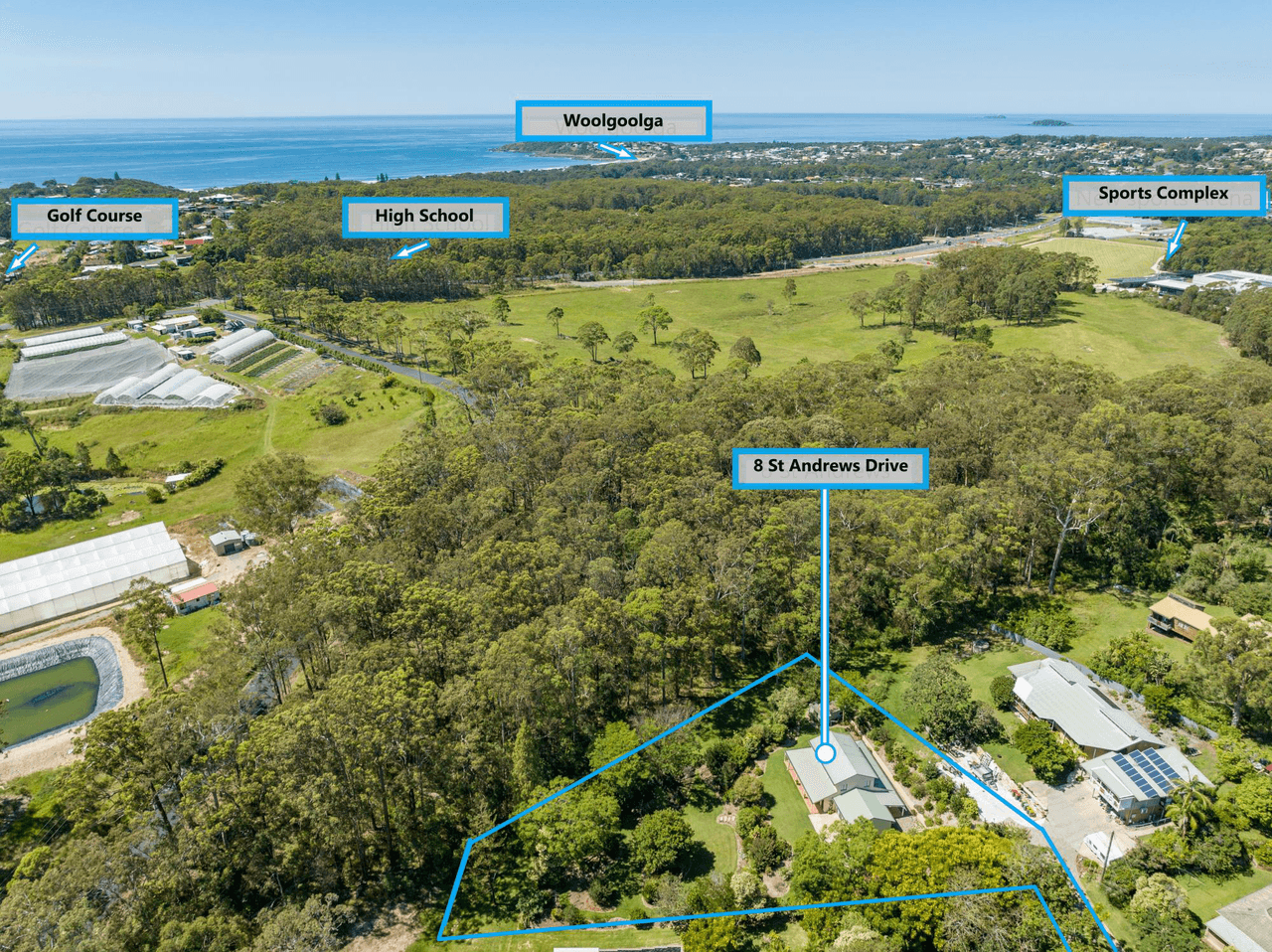 8 St Andrews Drive, WOOLGOOLGA, NSW 2456