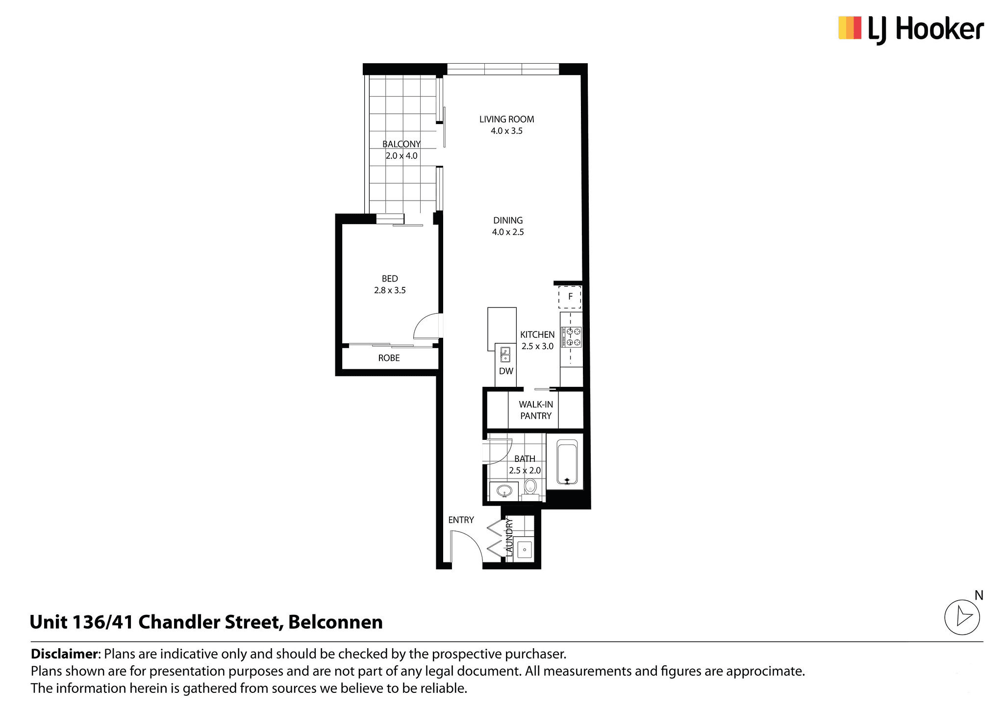 136/41 Chandler Street, BELCONNEN, ACT 2617