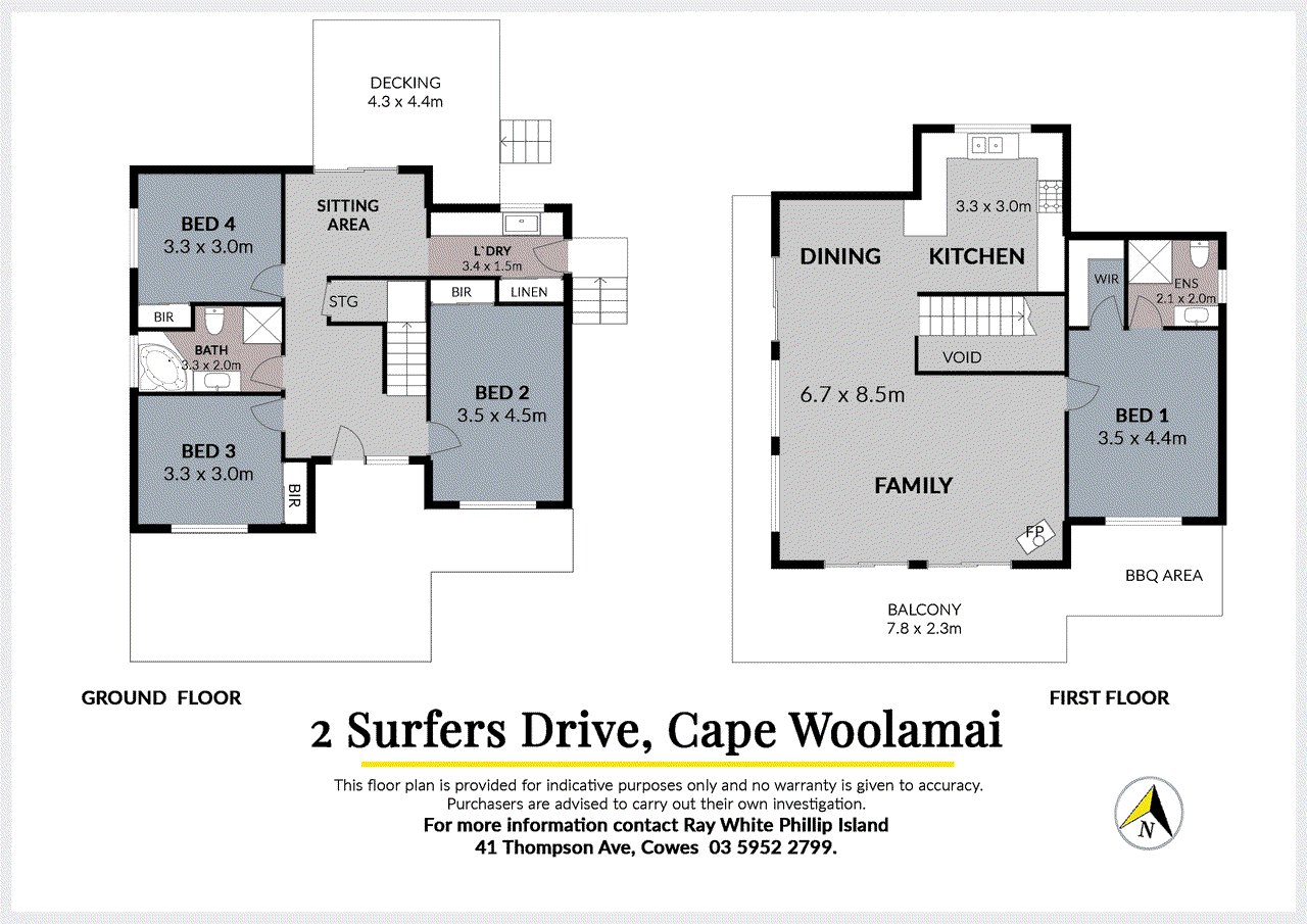 2 Surfers Drive, CAPE WOOLAMAI, VIC 3925