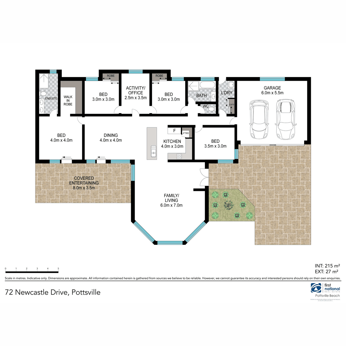 72 Newcastle Drive, Pottsville, NSW 2489