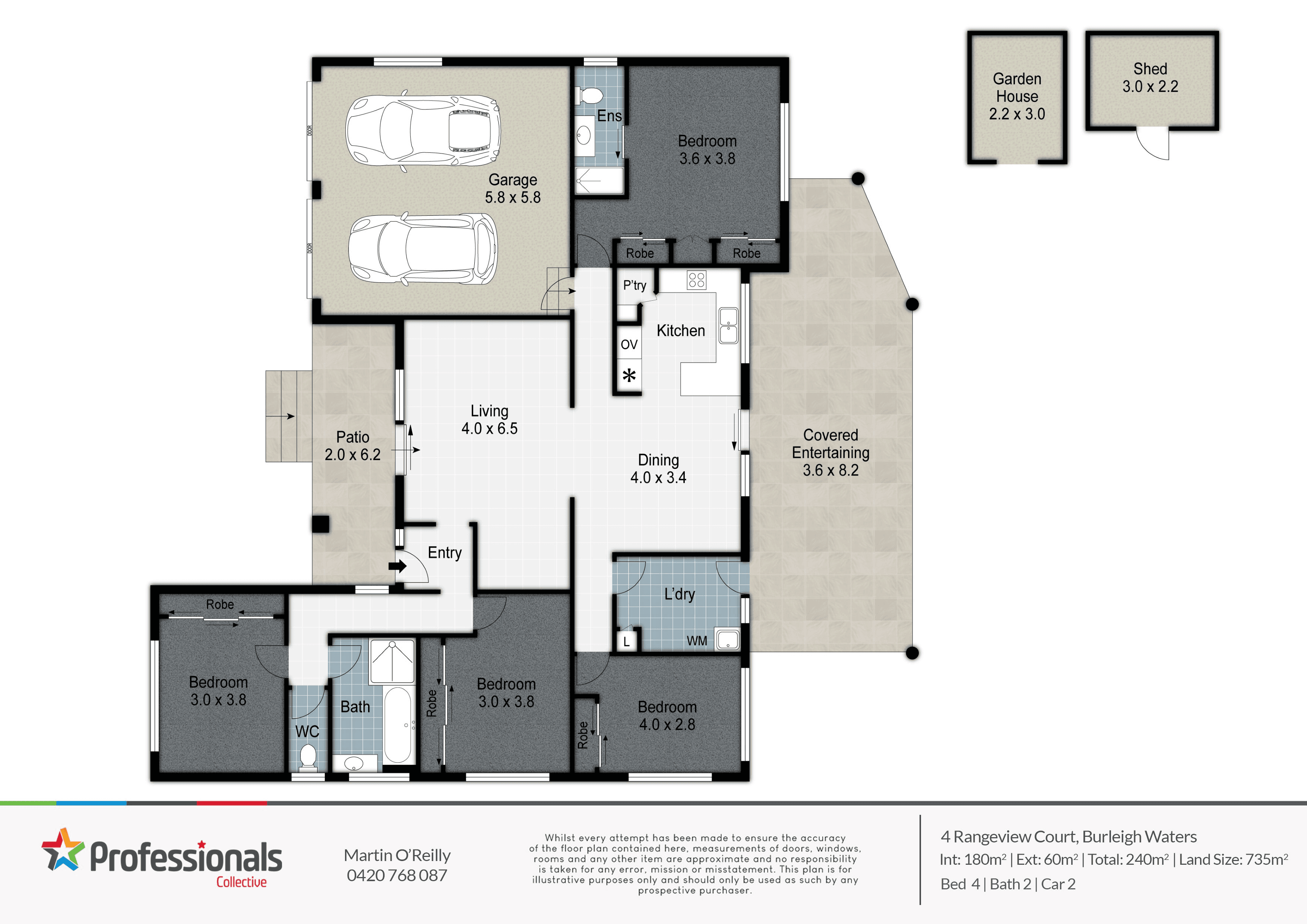 4 Rangeview Court, BURLEIGH WATERS, QLD 4220