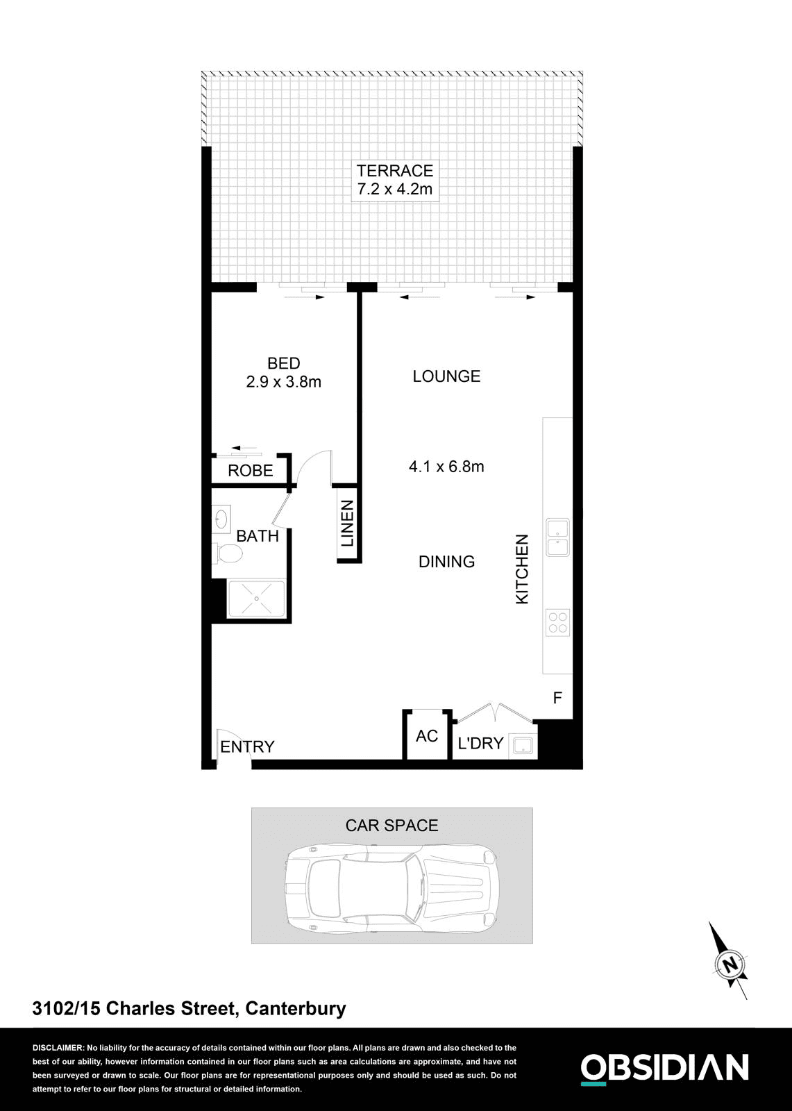 3102/15 Charles St, CANTERBURY, NSW 2193