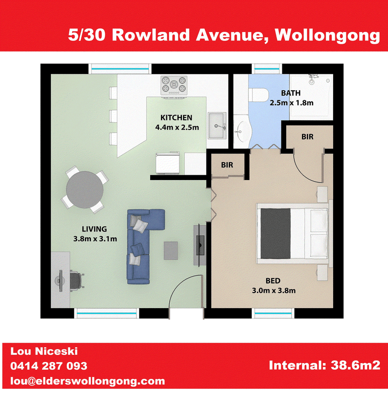 5/30 Rowland Avenue, WOLLONGONG, NSW 2500