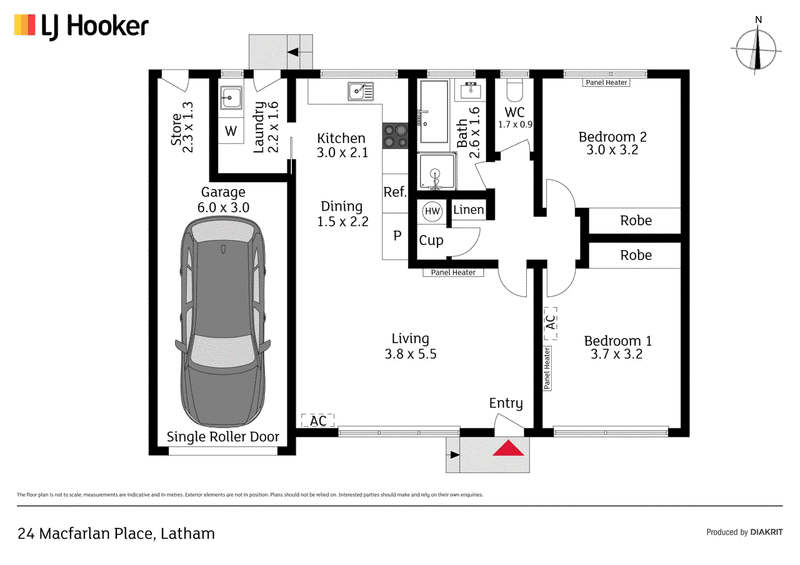 24 Macfarlan Place, LATHAM, ACT 2615