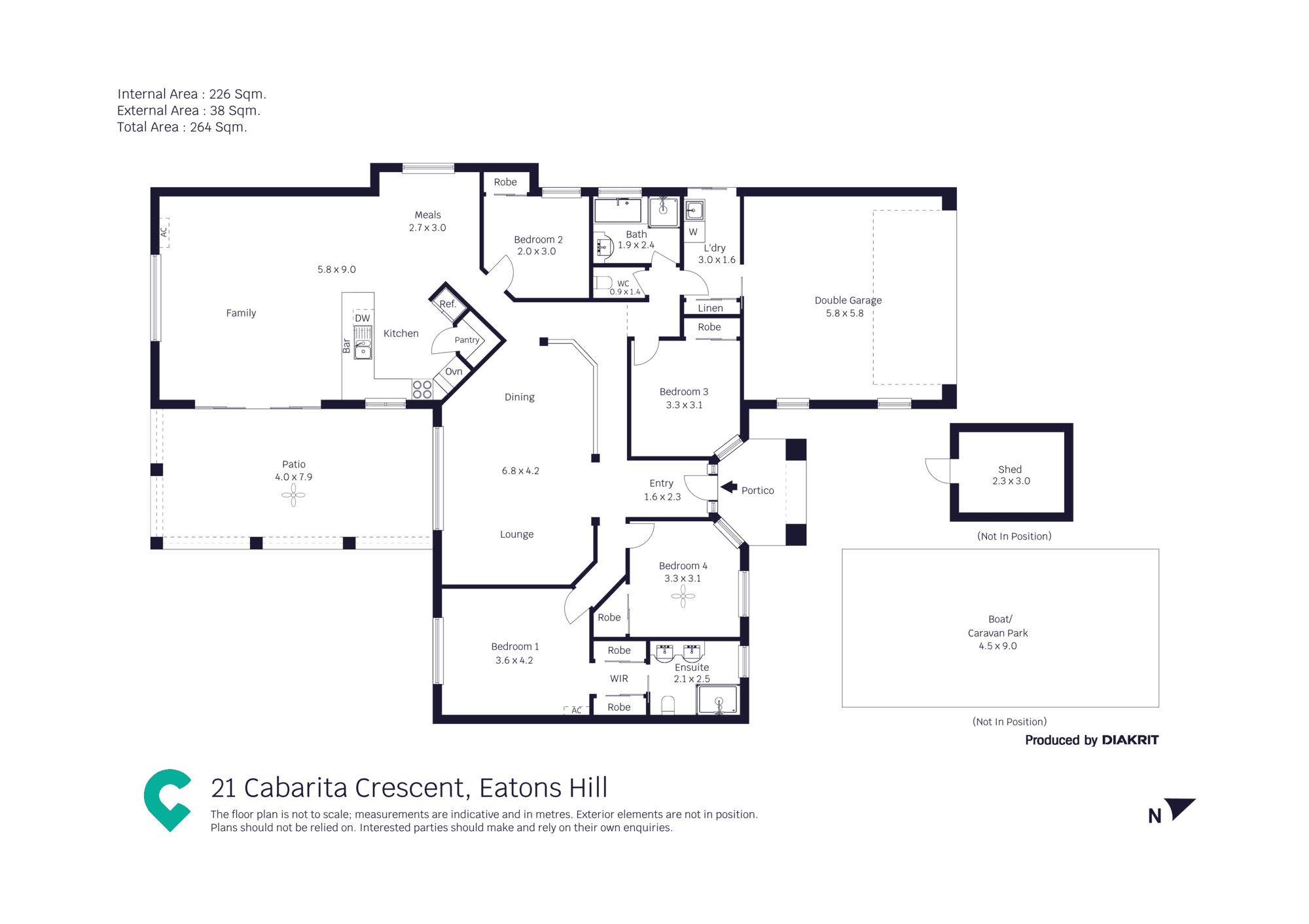 21 Cabarita Crescent, EATONS HILL, QLD 4037