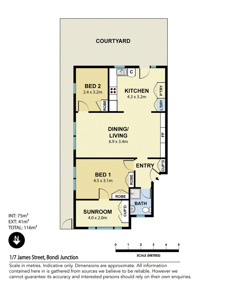 1/7 James Street, Bondi Junction, NSW 2022