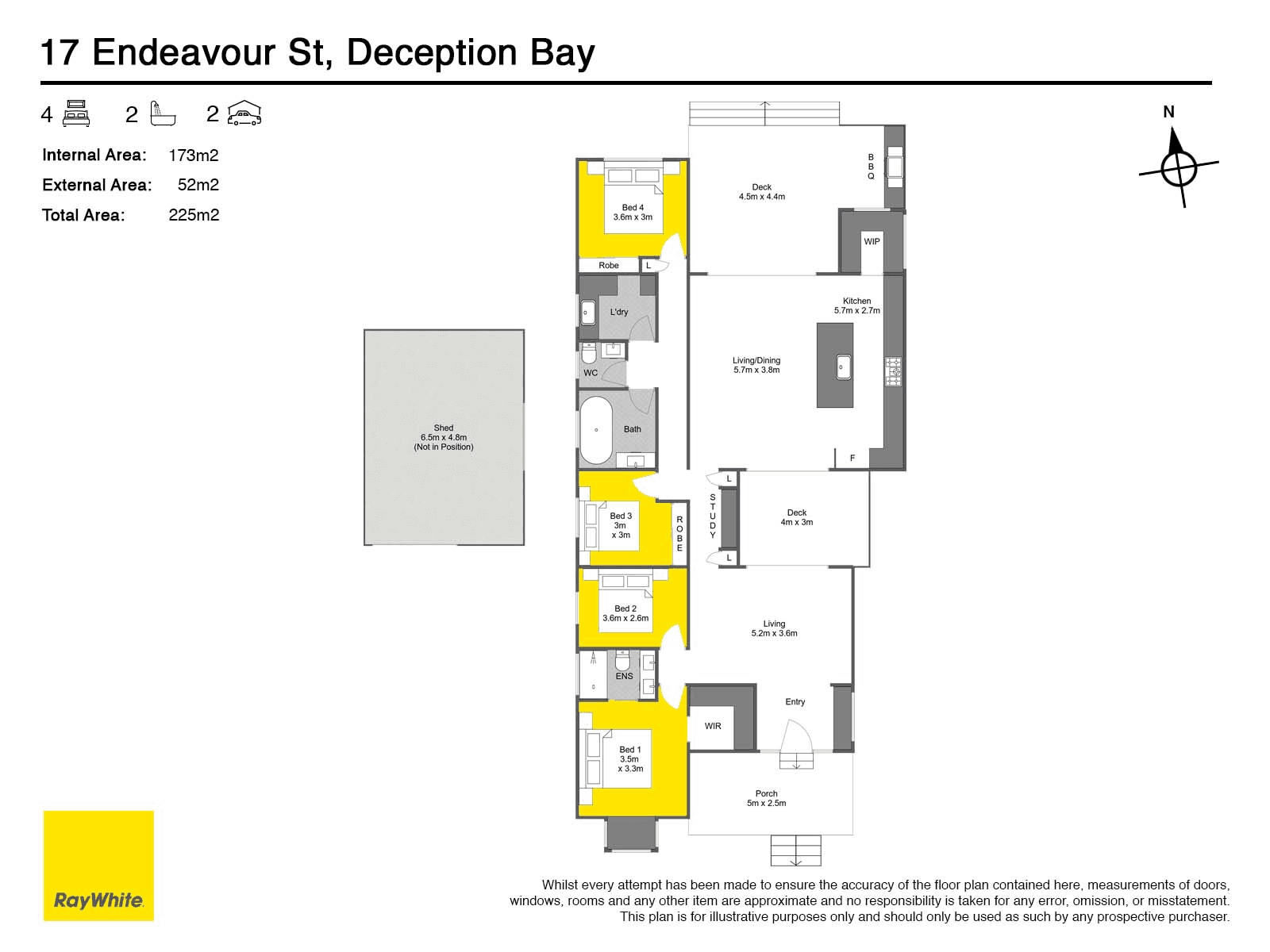 17 Endeavour Street, DECEPTION BAY, QLD 4508