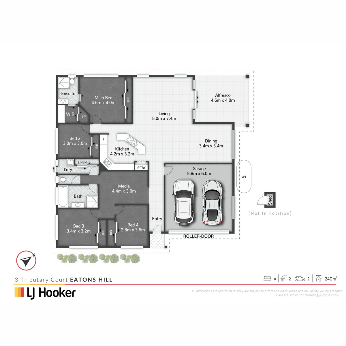 3 Tributary Court, Eatons Hill, QLD 4037