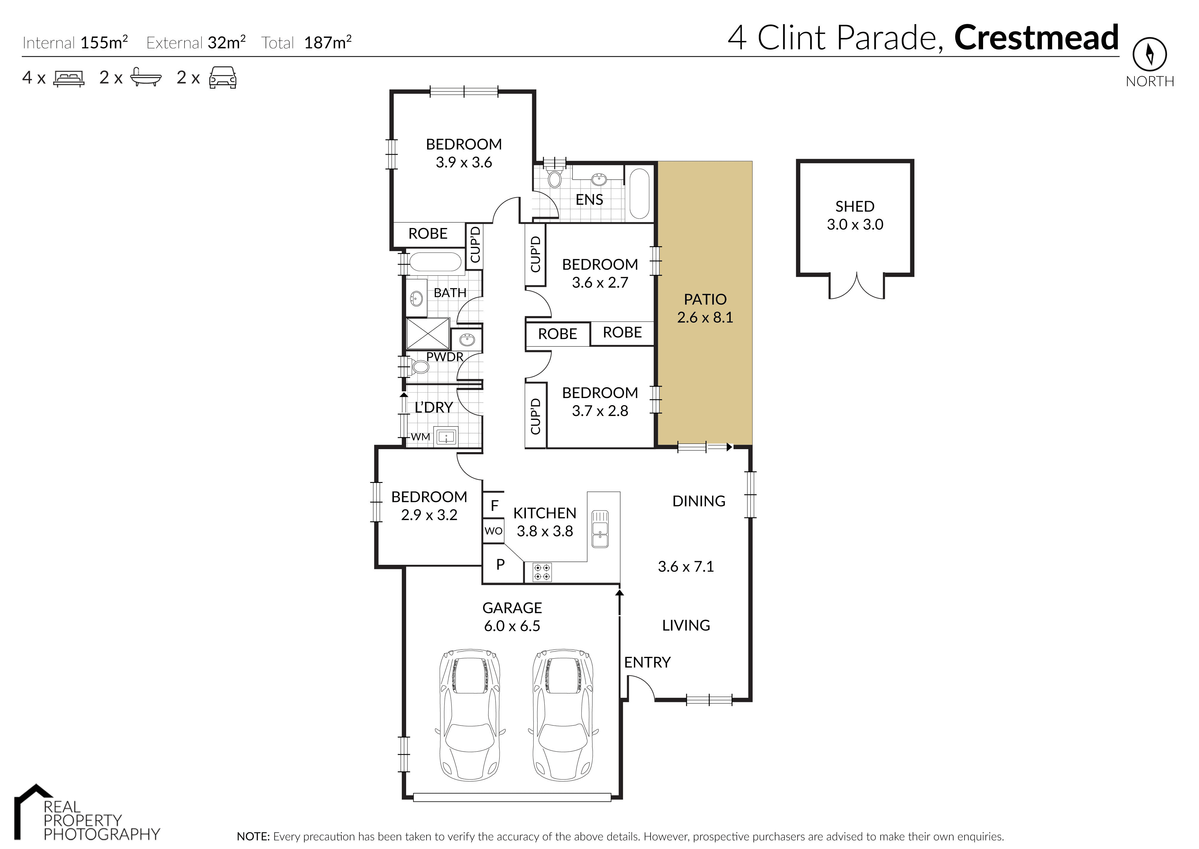 4 Clint Parade, Crestmead, QLD 4132