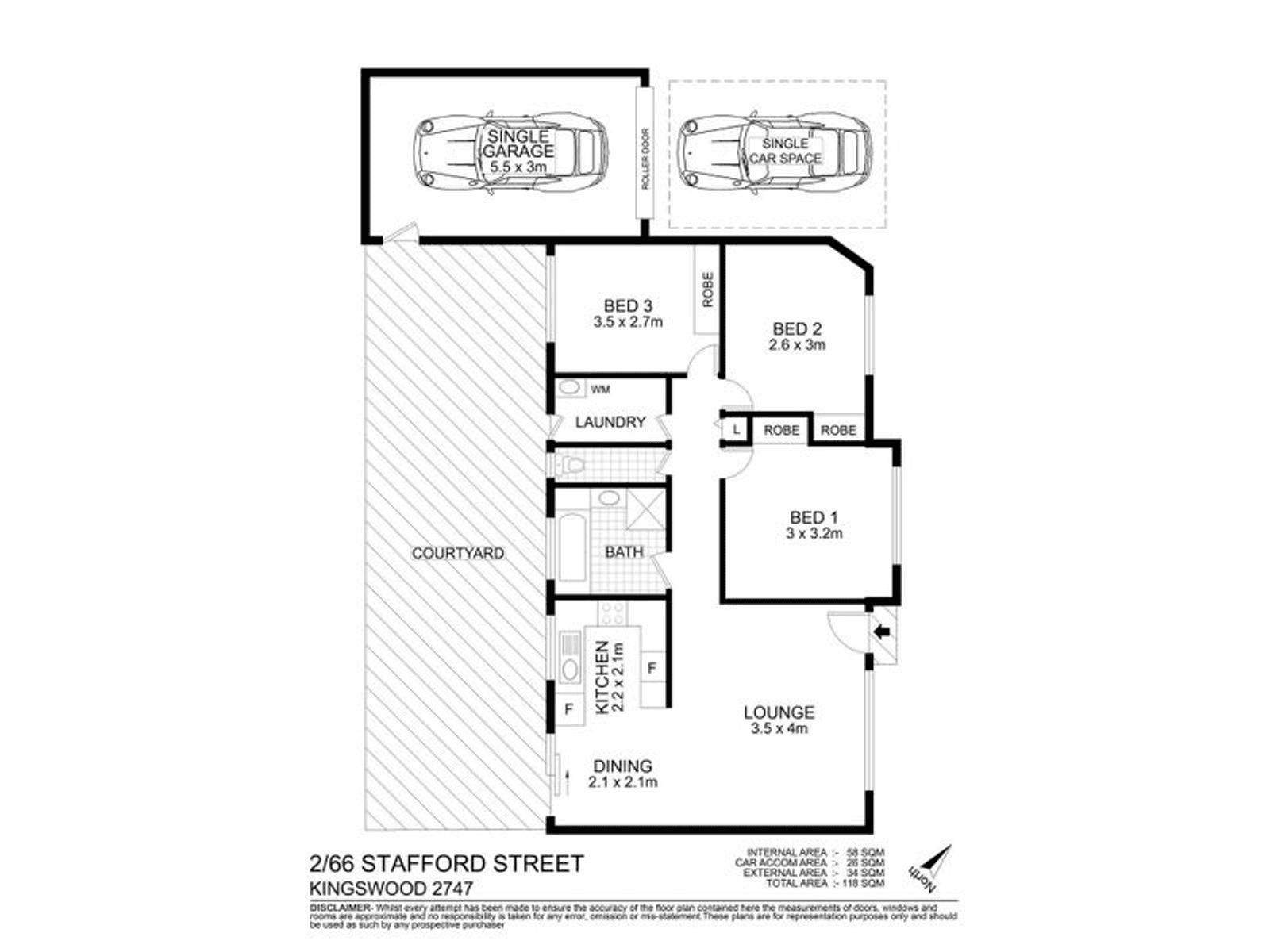 2/66 Stafford Street, KINGSWOOD, NSW 2747