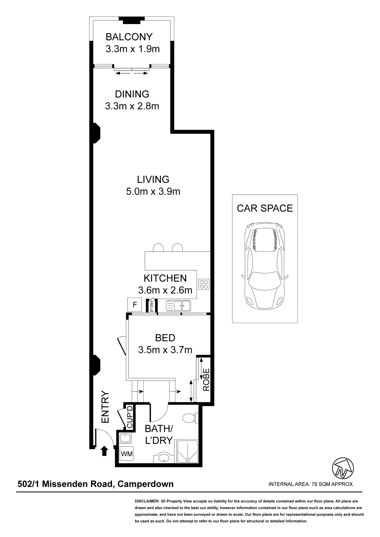 502/1 Missenden Road, CAMPERDOWN, NSW 2050