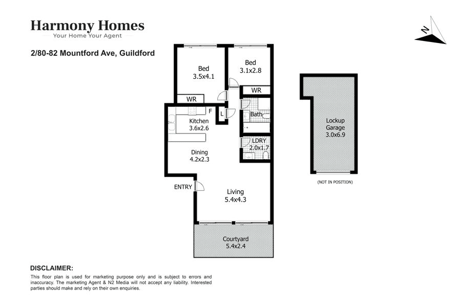 Unit 2/80-82 Mountford Ave, GUILDFORD, NSW 2161