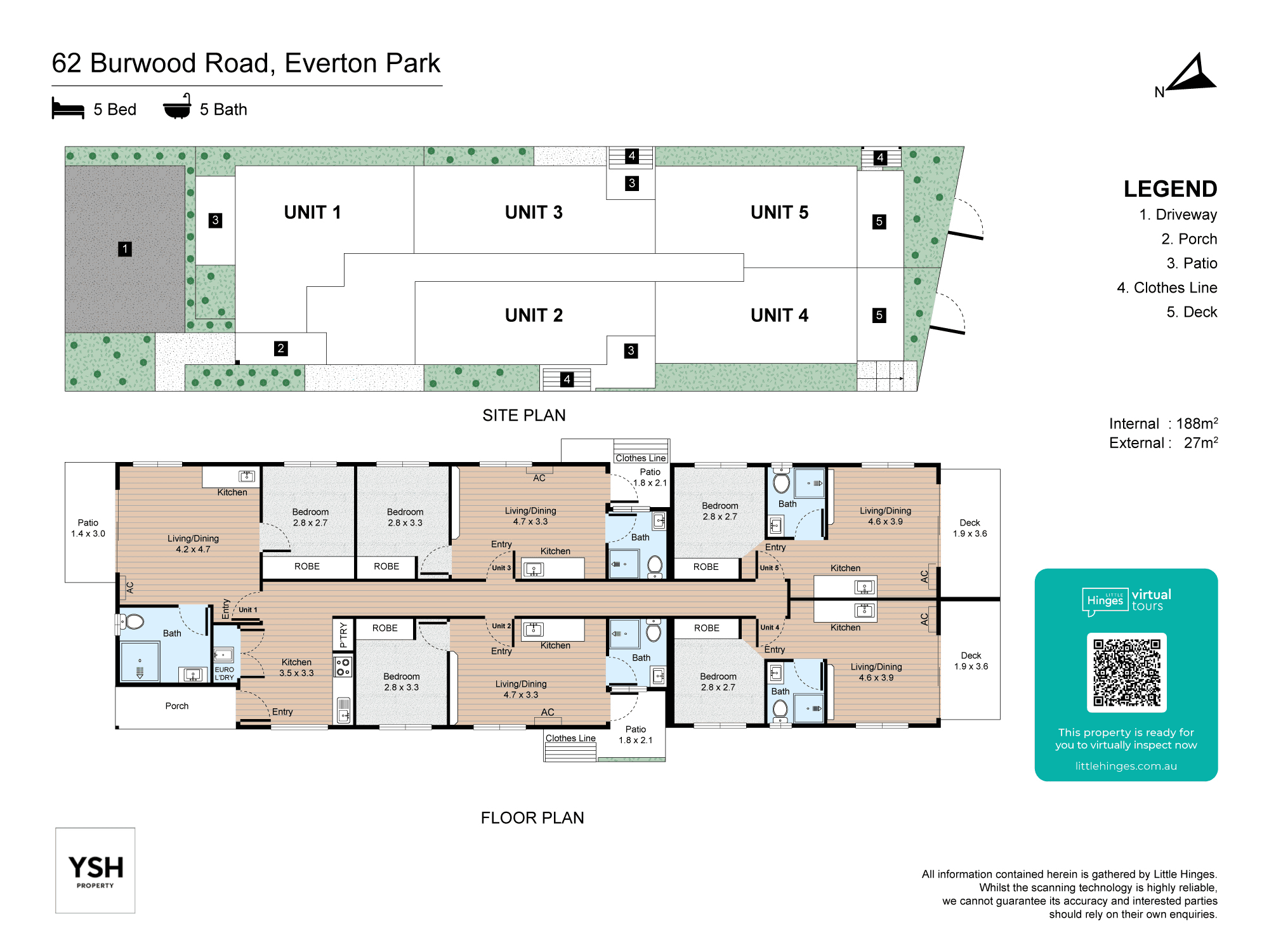 5/62 Burwood Rd, EVERTON PARK, QLD 4053