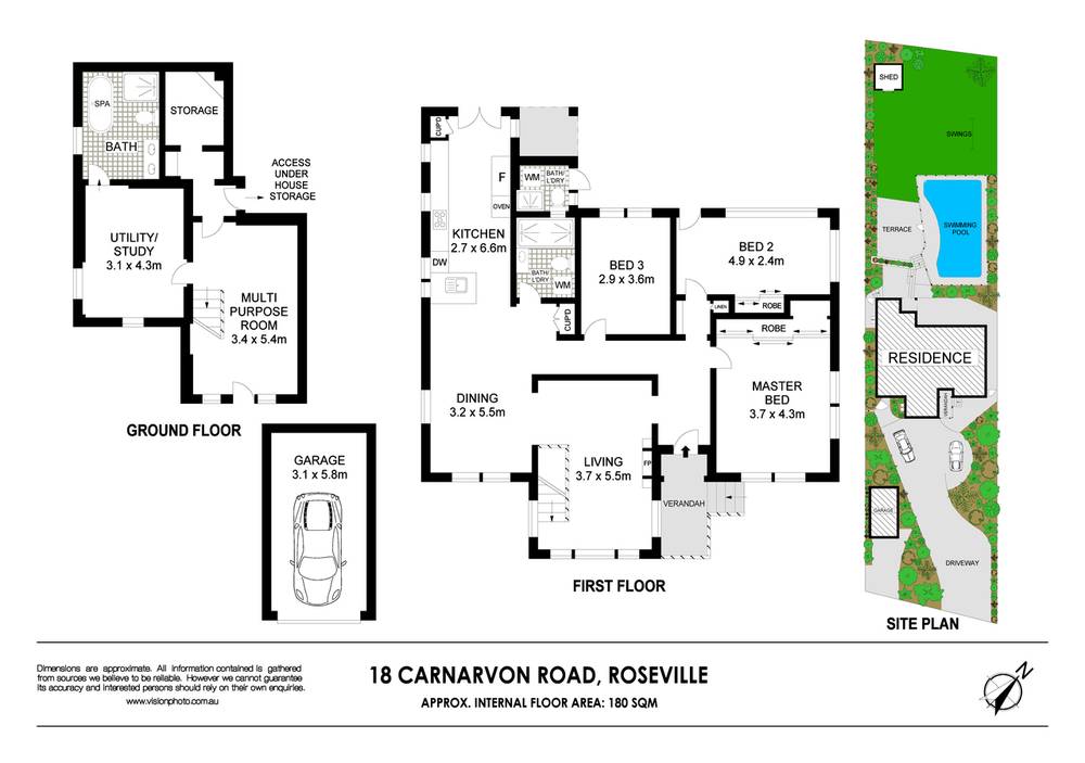 18 CARNARVON Road, ROSEVILLE, NSW 2069