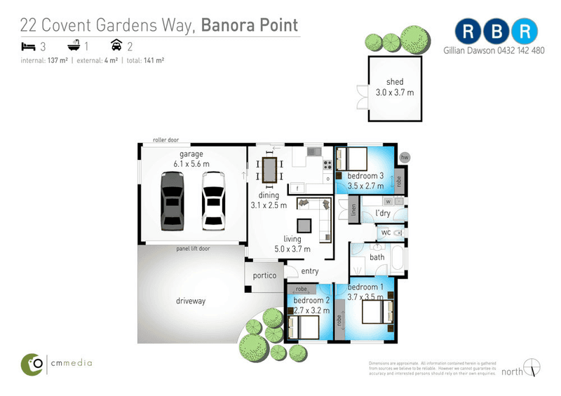 22 Covent Gardens Way, BANORA POINT, NSW 2486