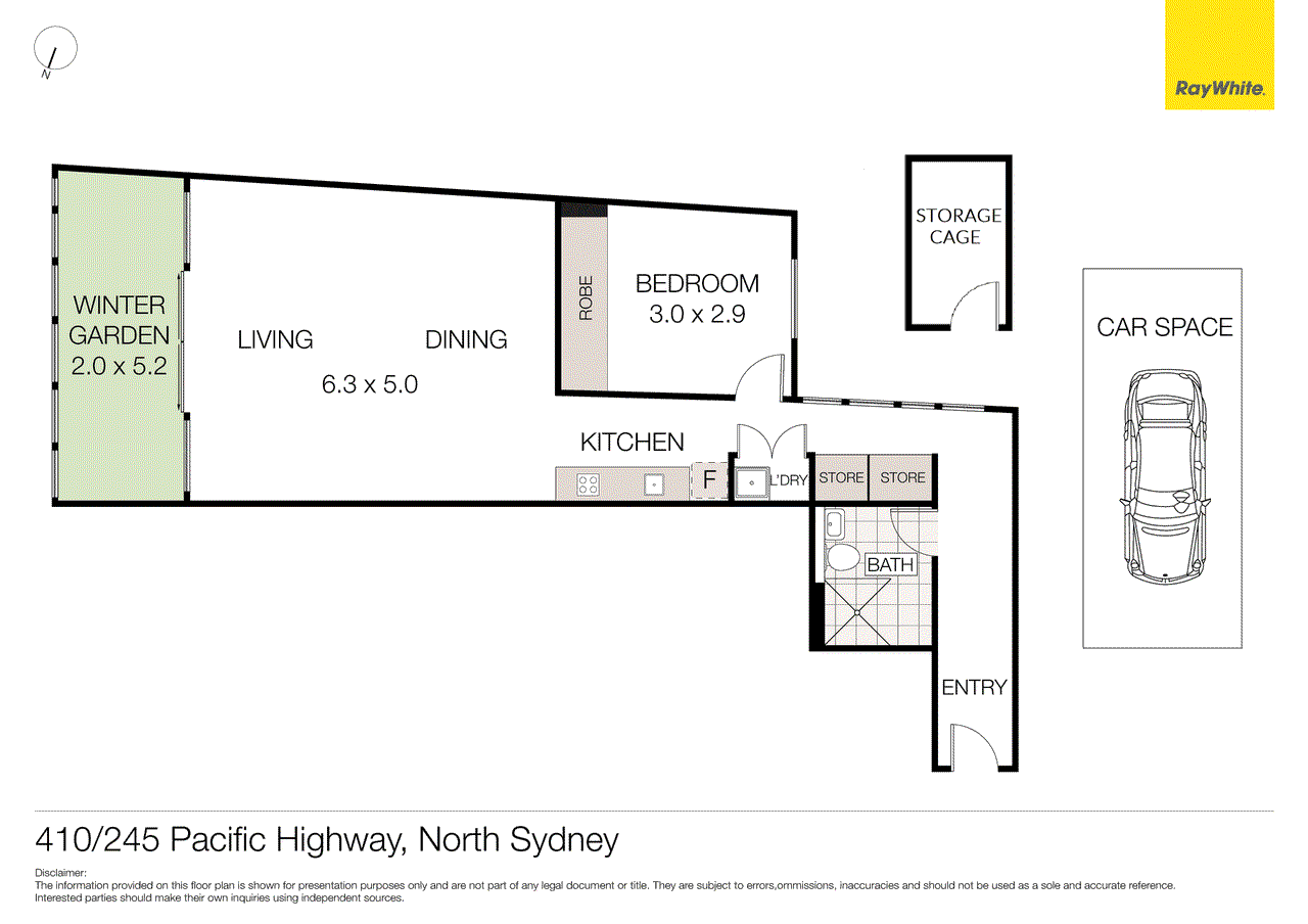 410/245 Pacific Highway (rear of block) Highway, NORTH SYDNEY, NSW 2060