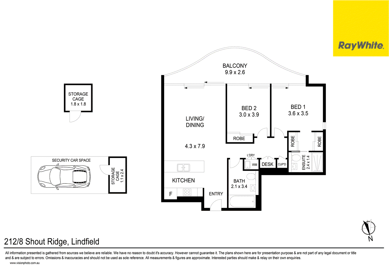 212/8 Shout Ridge, LINDFIELD, NSW 2070