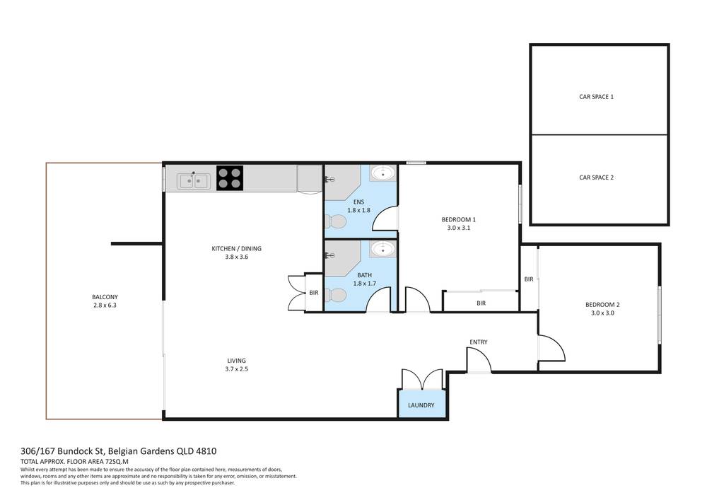 306/167 Bundock Street, BELGIAN GARDENS, QLD 4810