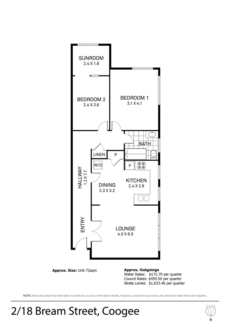 2/18 Bream Street, Coogee, NSW 2034