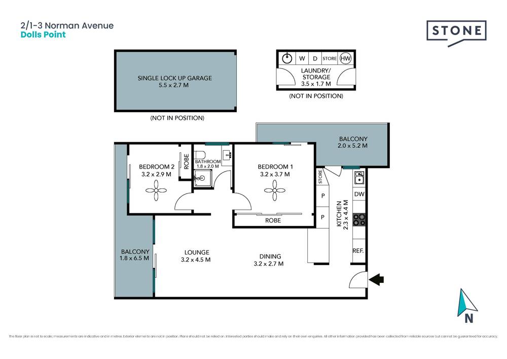 2/1-3 Norman Avenue, Dolls Point, NSW 2219