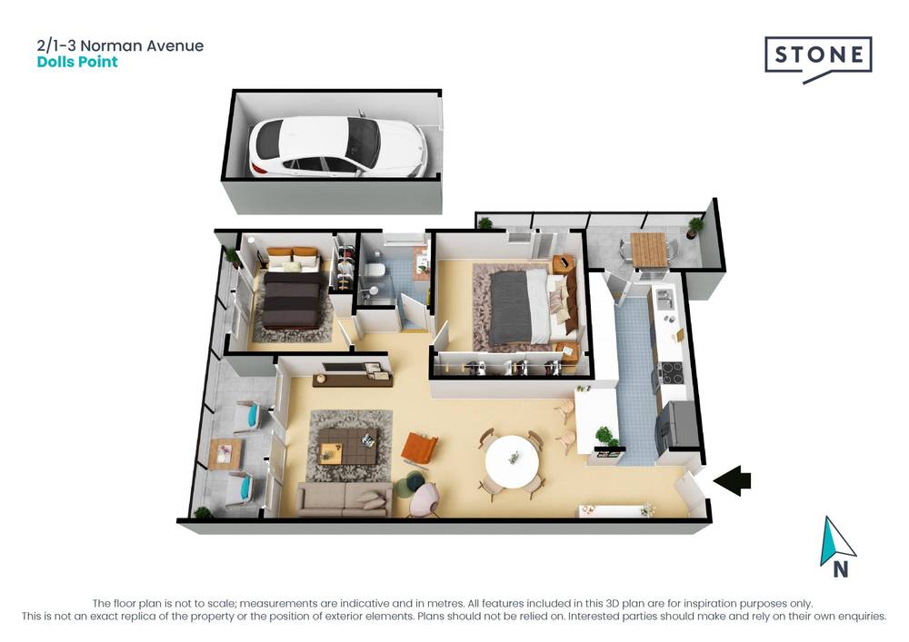2/1-3 Norman Avenue, Dolls Point, NSW 2219