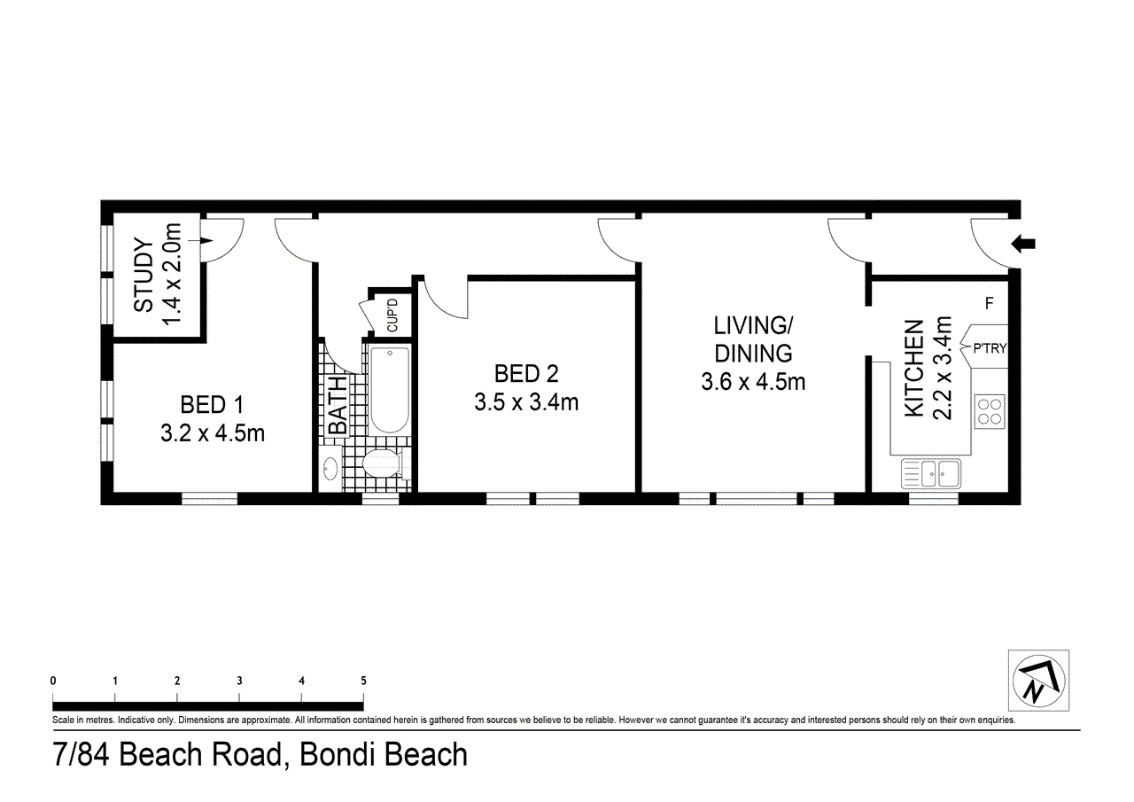 7/84  Beach Road, BONDI BEACH, NSW 2026