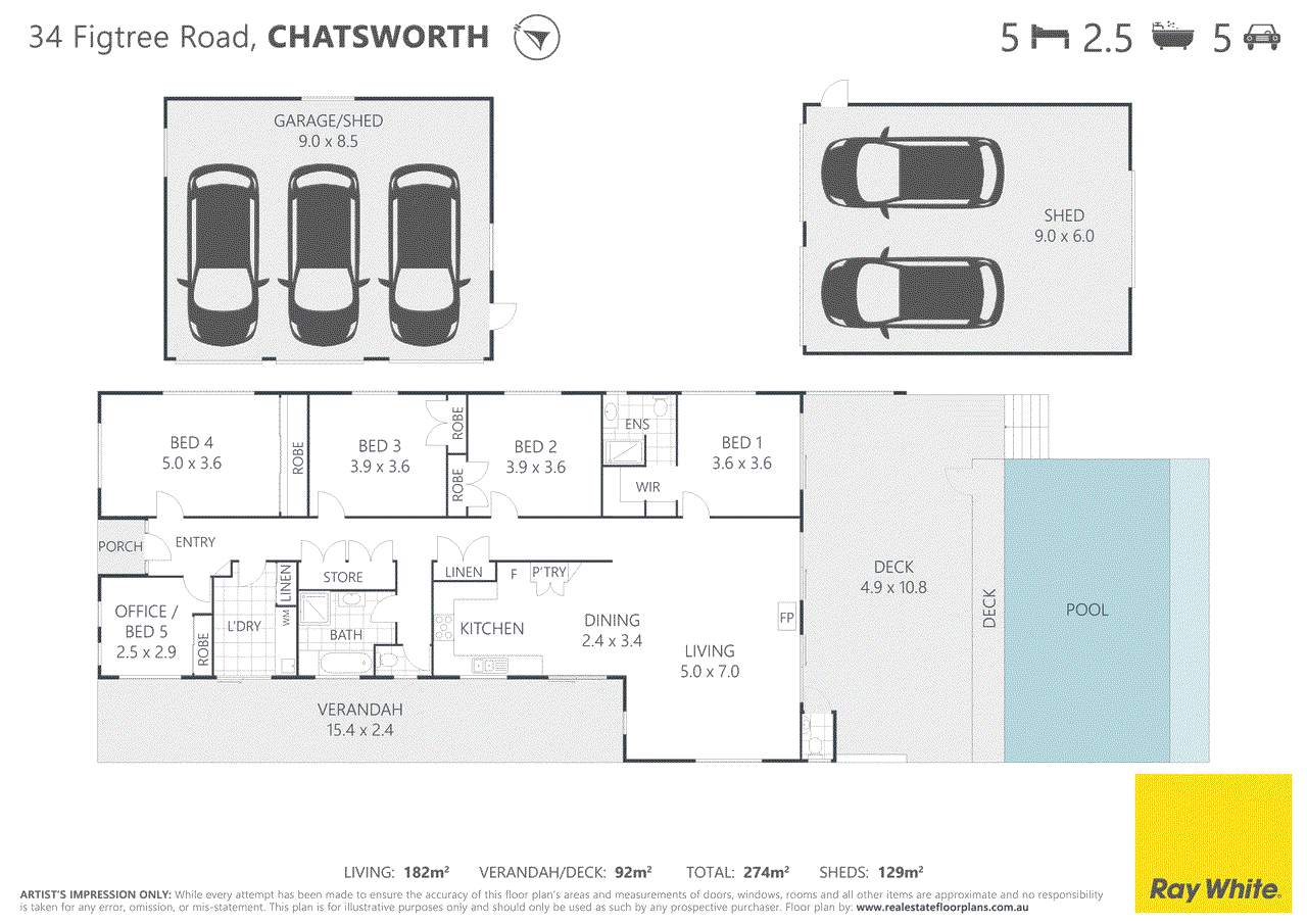 34 Figtree Road, CHATSWORTH, QLD 4570