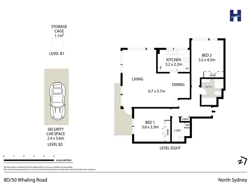 8D/50 Whaling Road, North Sydney, NSW 2060