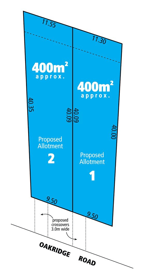 Lot 1 & 2, 45 Oakridge Road, Aberfoyle Park, SA 5159