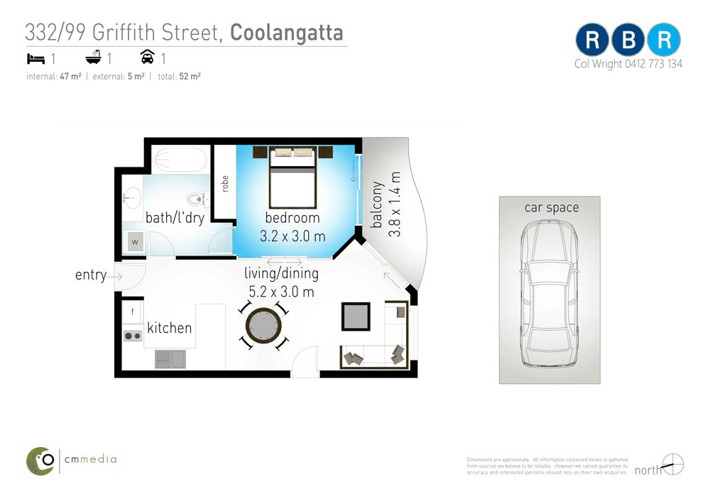 332/99 Griffith Street, COOLANGATTA, QLD 4225