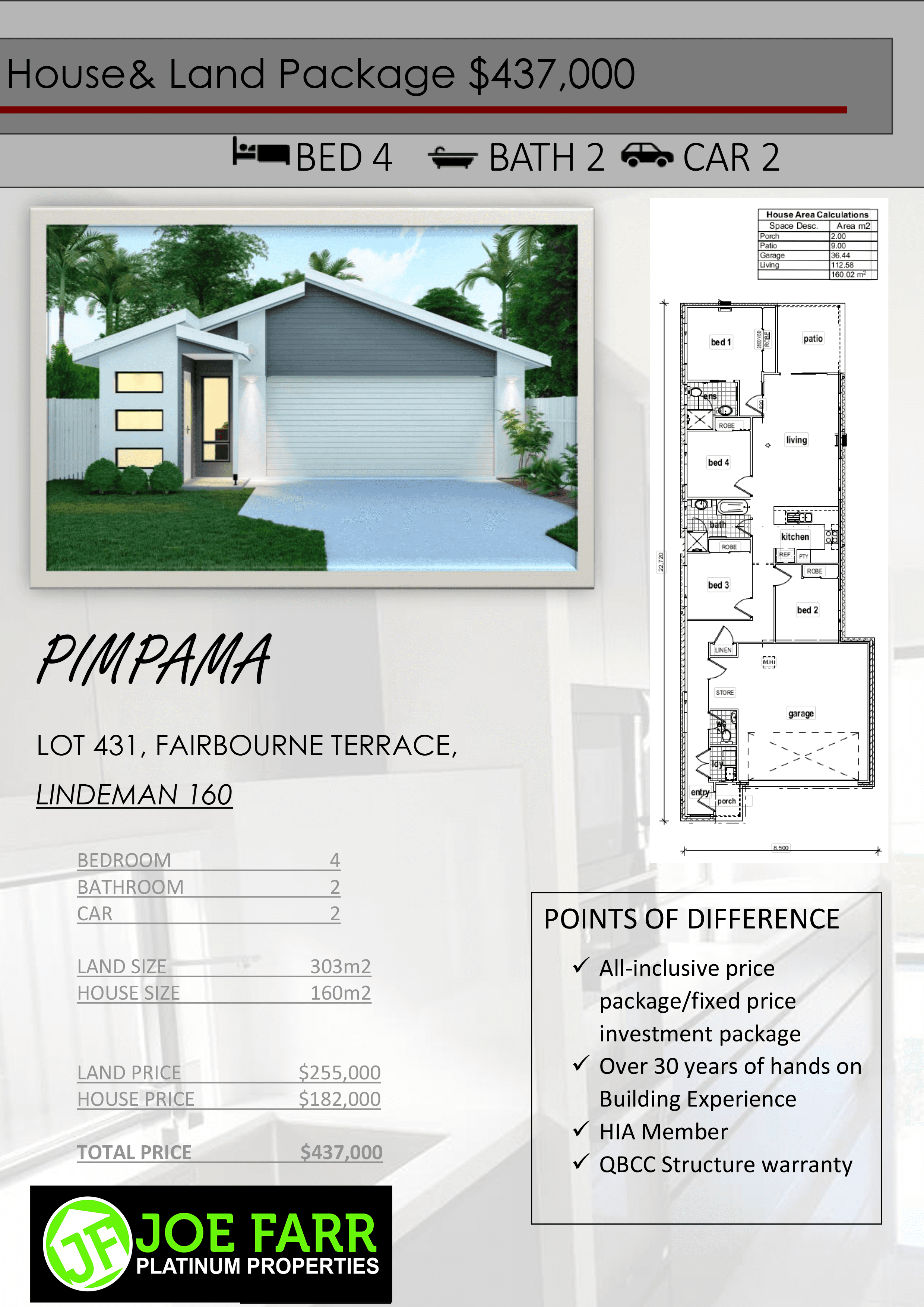 Lot 431 Fairbourne Terrace, PIMPAMA, QLD 4209