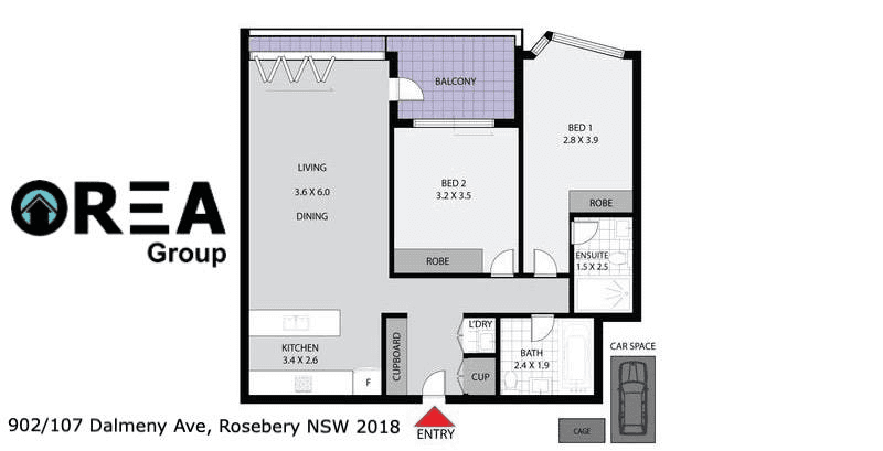 902/107 Dalmeny Avenue, Rosebery, NSW 2018